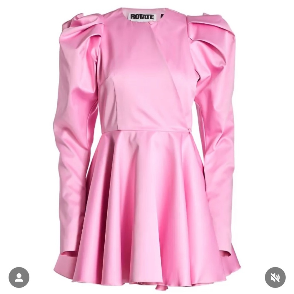 ROTATE BIRGER CHRISTENSEN
Women's Pauline Pink Satin Mini